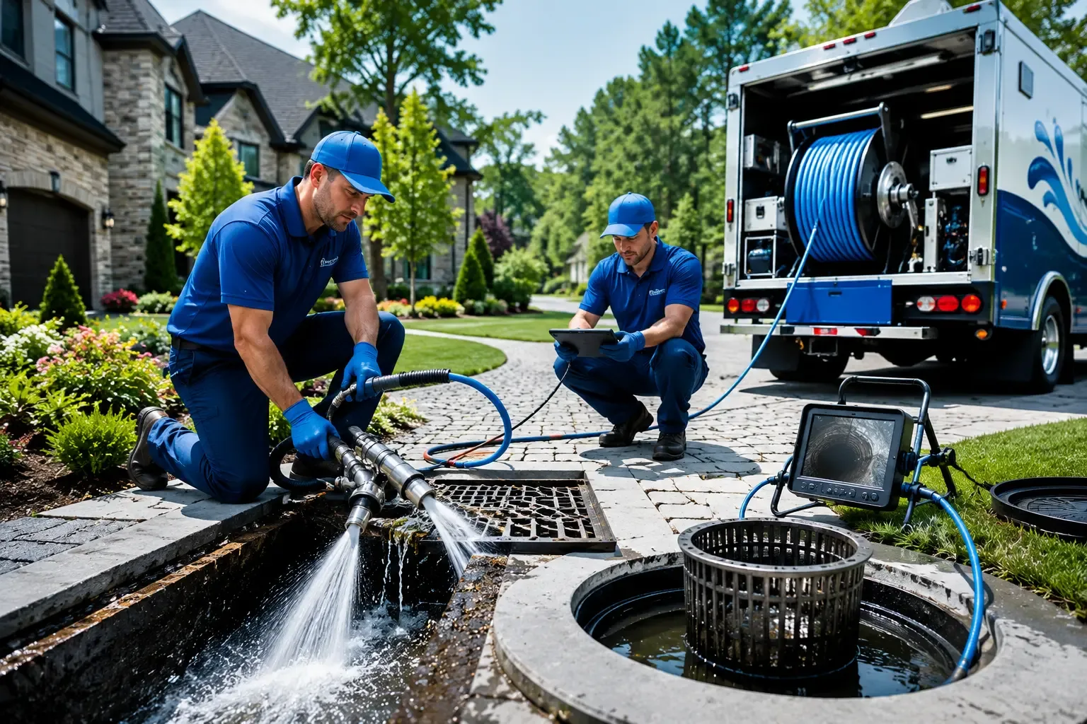Local outdoor drain cleaning professionals in Waterville, KS